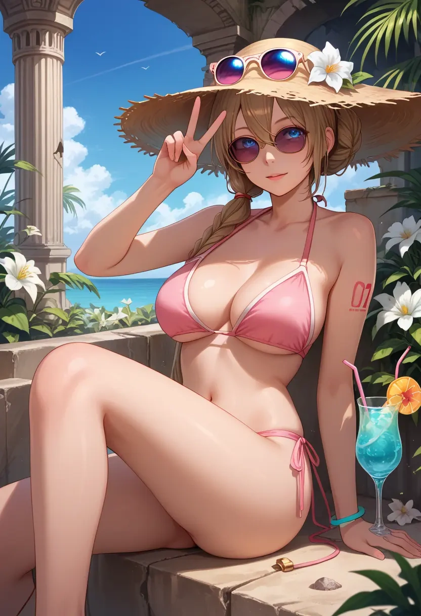 vocaloid,meiko_(vocaloid),bikini  - 