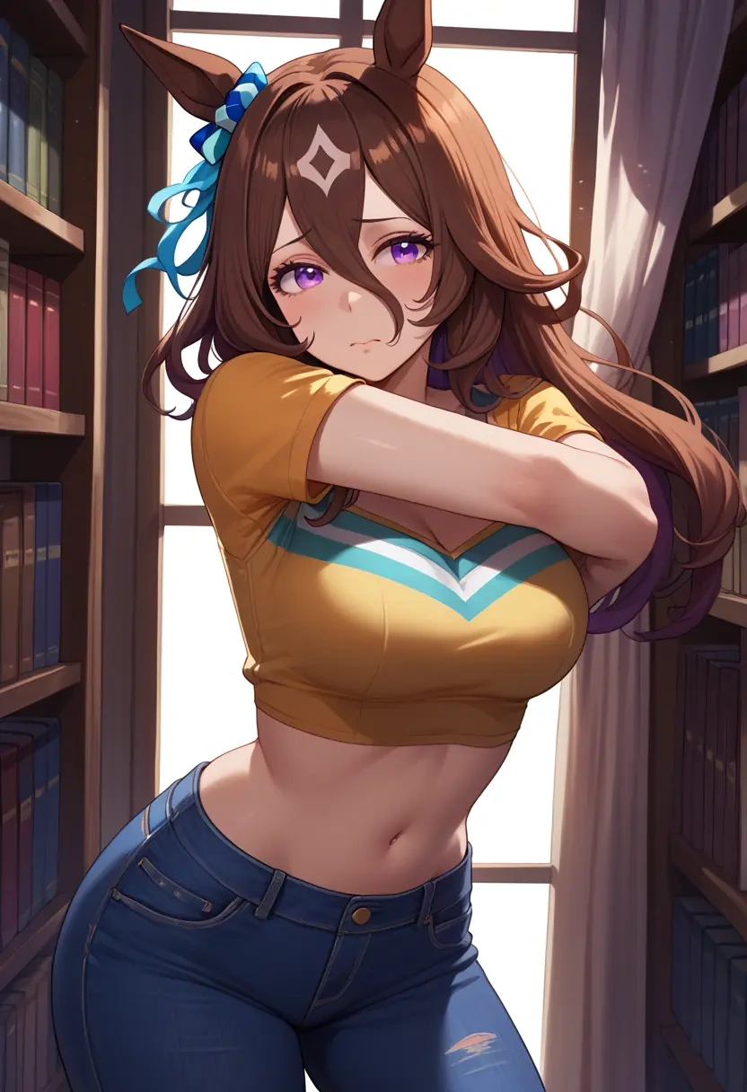 umamusume,meisho_doto_(umamusume),crop top  - 