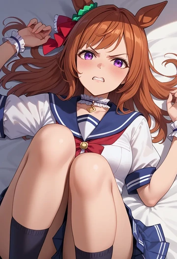 umamusume,meisho_doto_(umamusume),sailor, uniform  - AI generated anime art