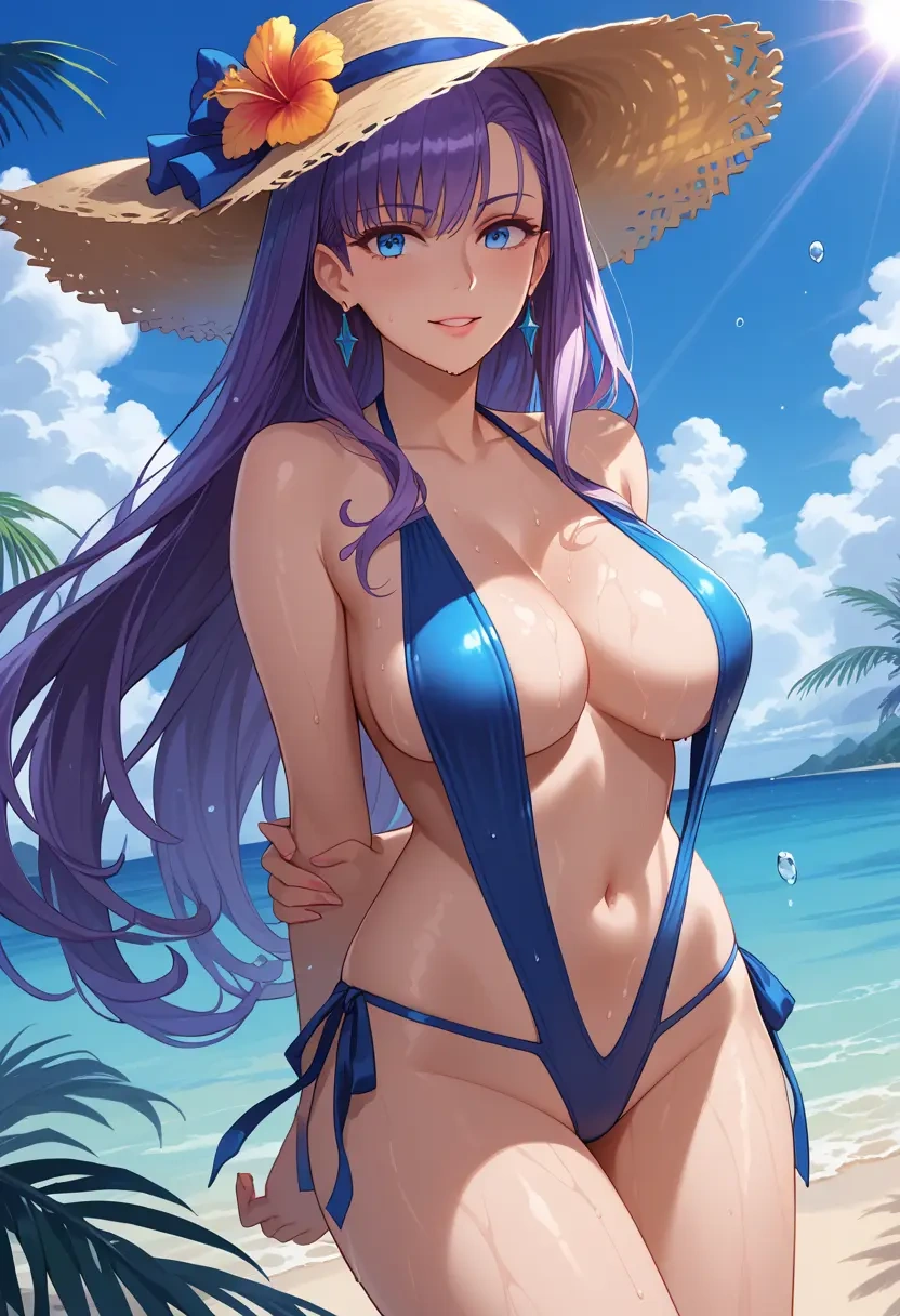 fate_(series),meltryllis_(swimsuit_lancer)_(fate),bikini  - 