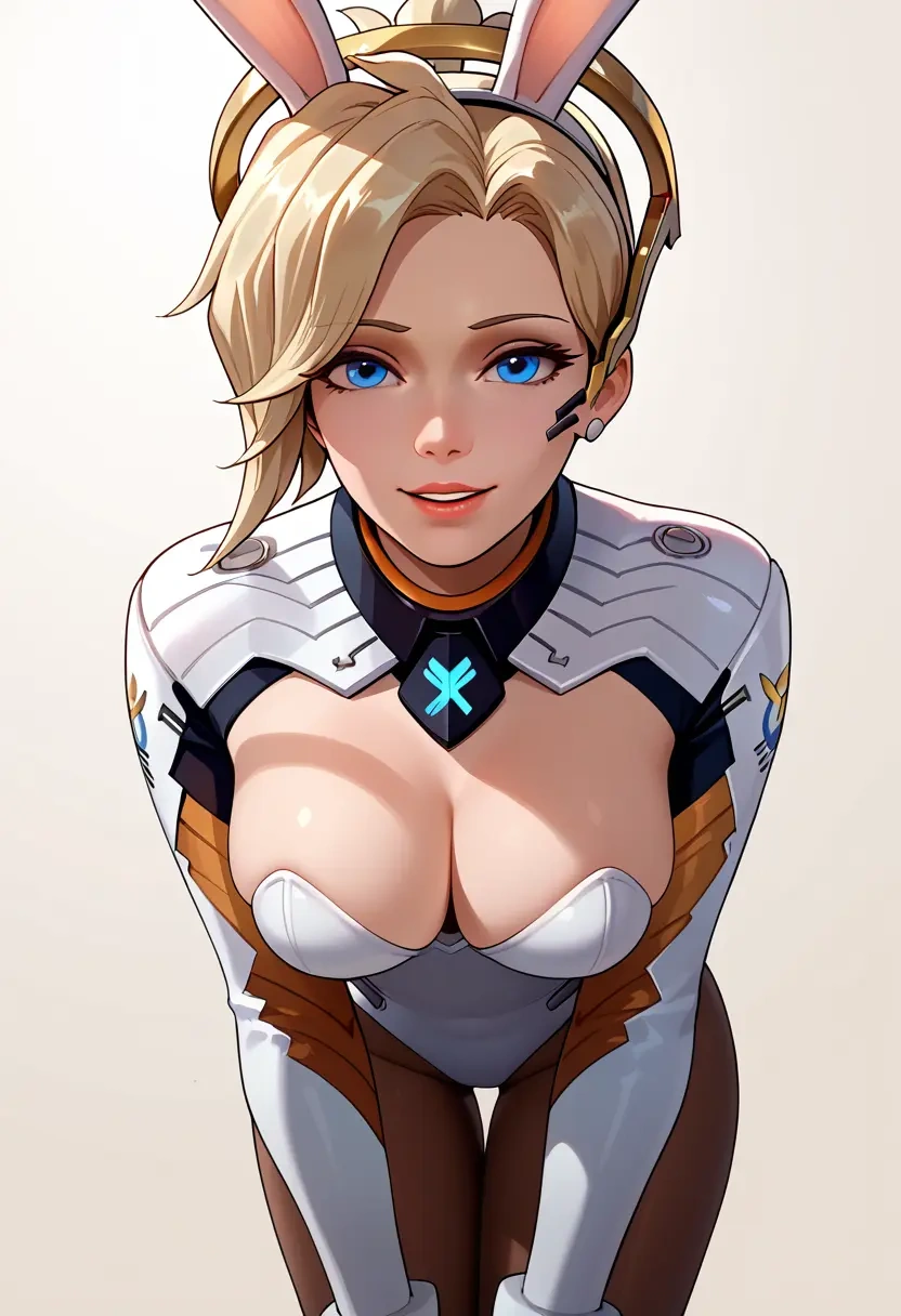 overwatch,mercy_(overwatch),bunny girl, sexy  - 