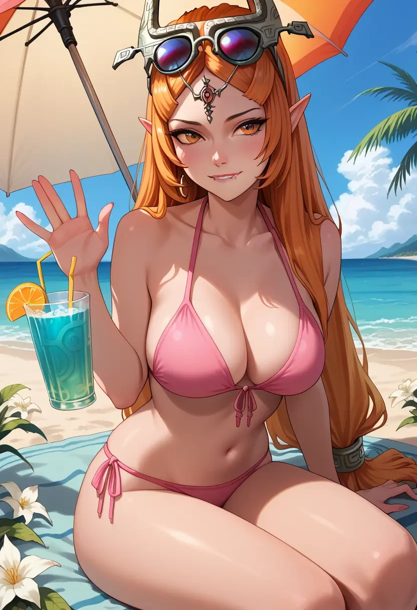 the_legend_of_zelda,midna,bikini  - 