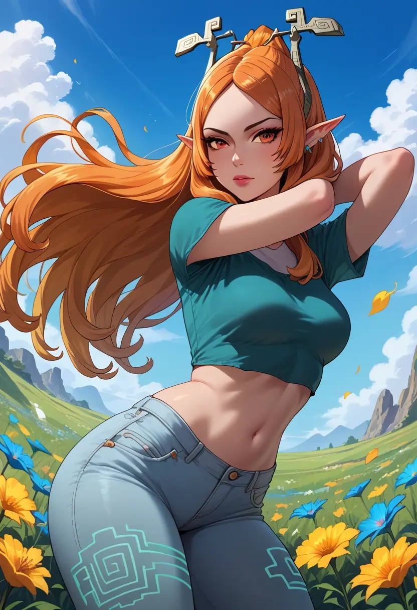 the_legend_of_zelda,midna,crop top  - 