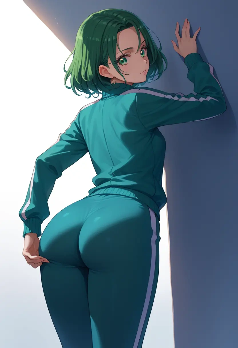 precure,midorikawa_nao,track suit,back, ass  - 