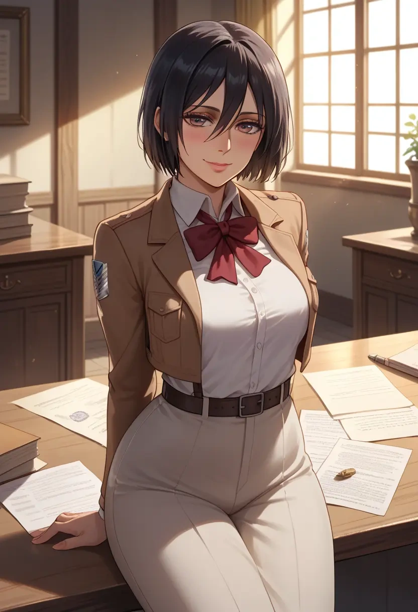 shingeki_no_kyojin,mikasa_ackerman,OL  - 