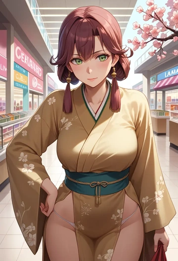 kantai_collection,mikuma_(kancolle),kimono  - AI generated anime art