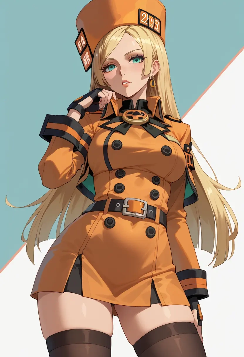 guilty_gear,millia_rage,mini skirt,stockings  - 