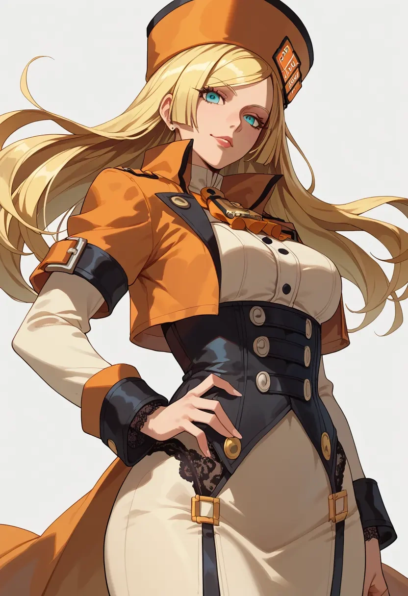 guilty_gear,millia_rage,vampire corset,lace blouse,velvet skirt  - 