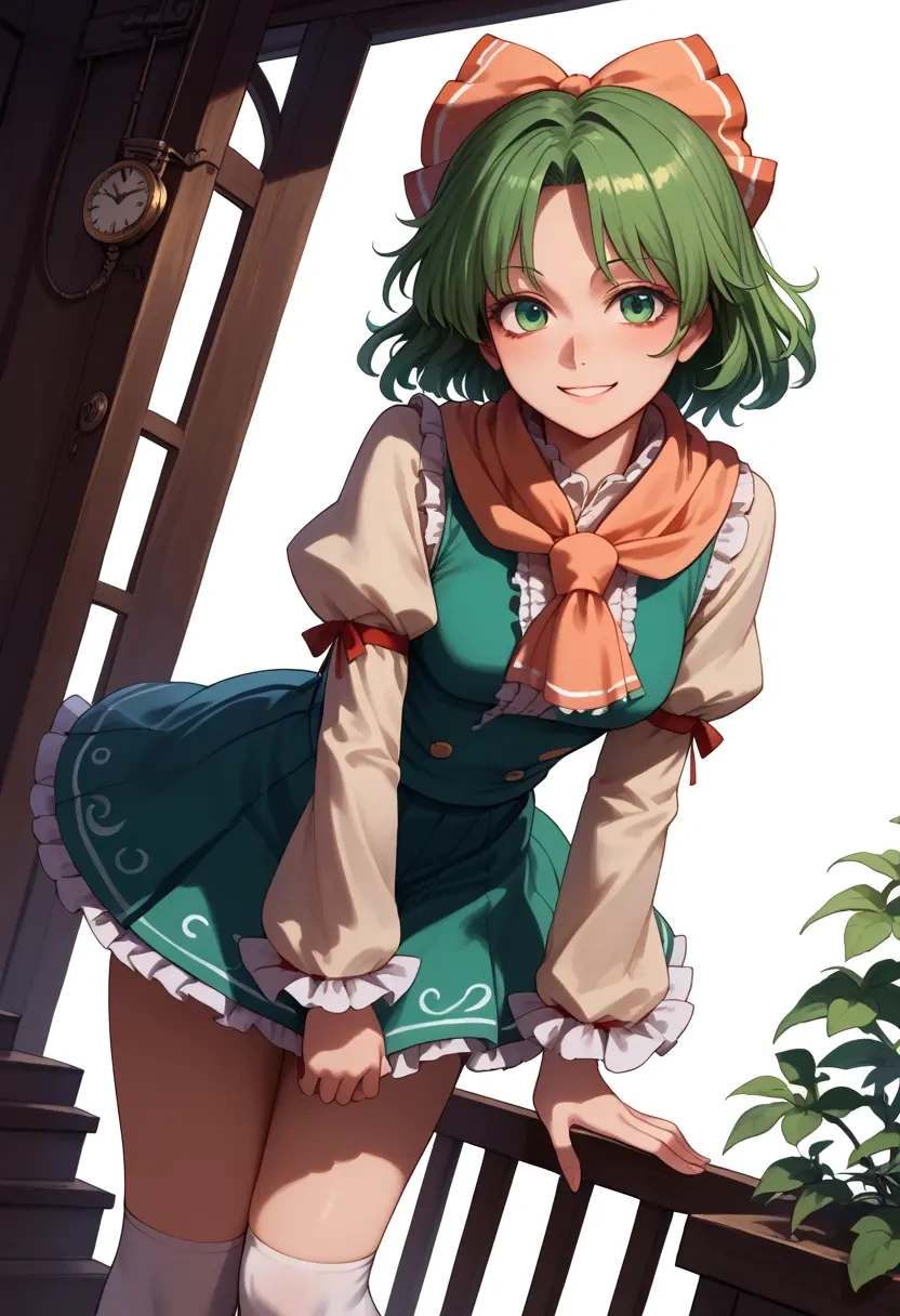 touhou,mima_(touhou),spring,student uniform,blouse  - 