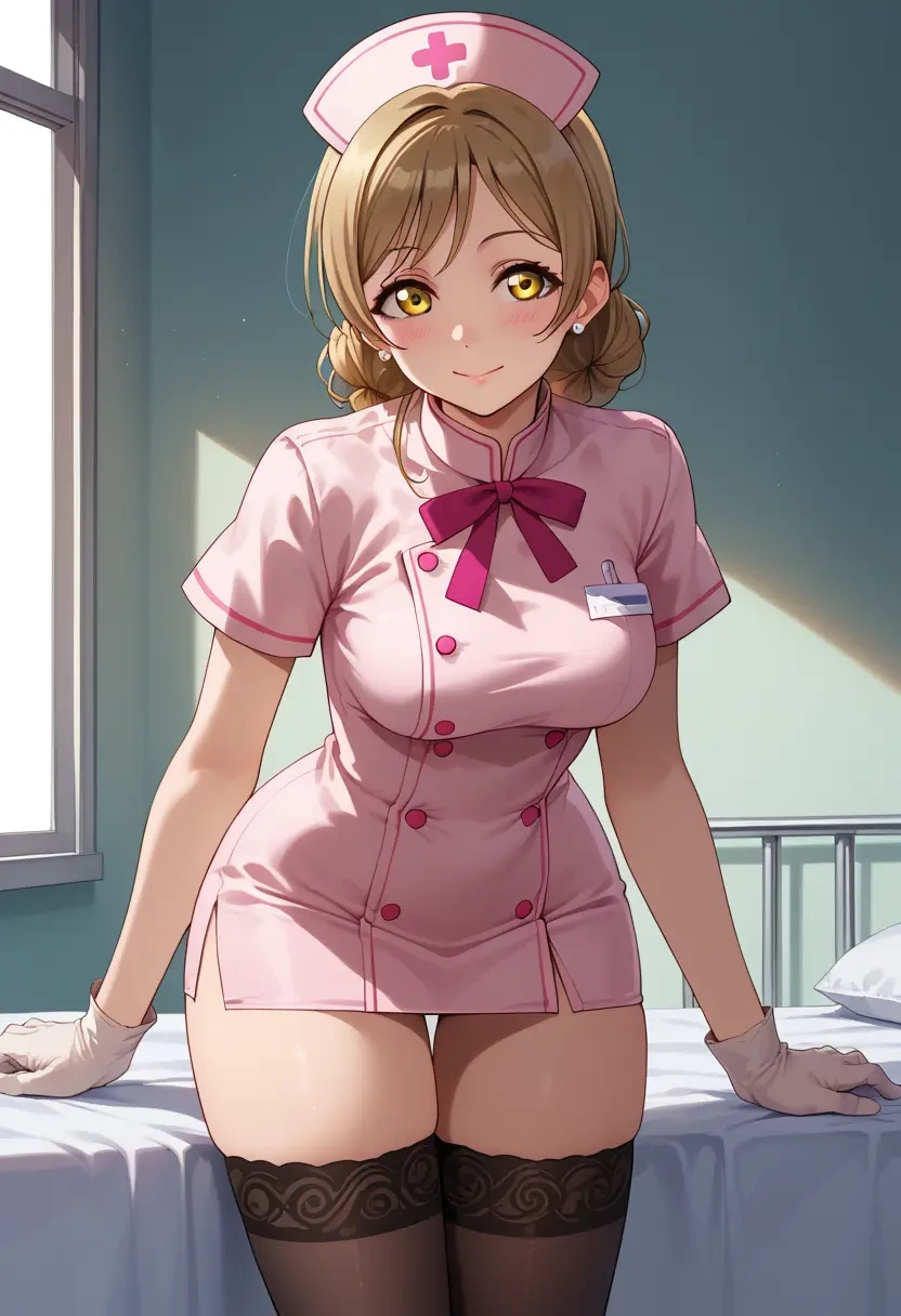 love_live,minami_kotori,nurse pantyhose,mini skirt, sexy  - 