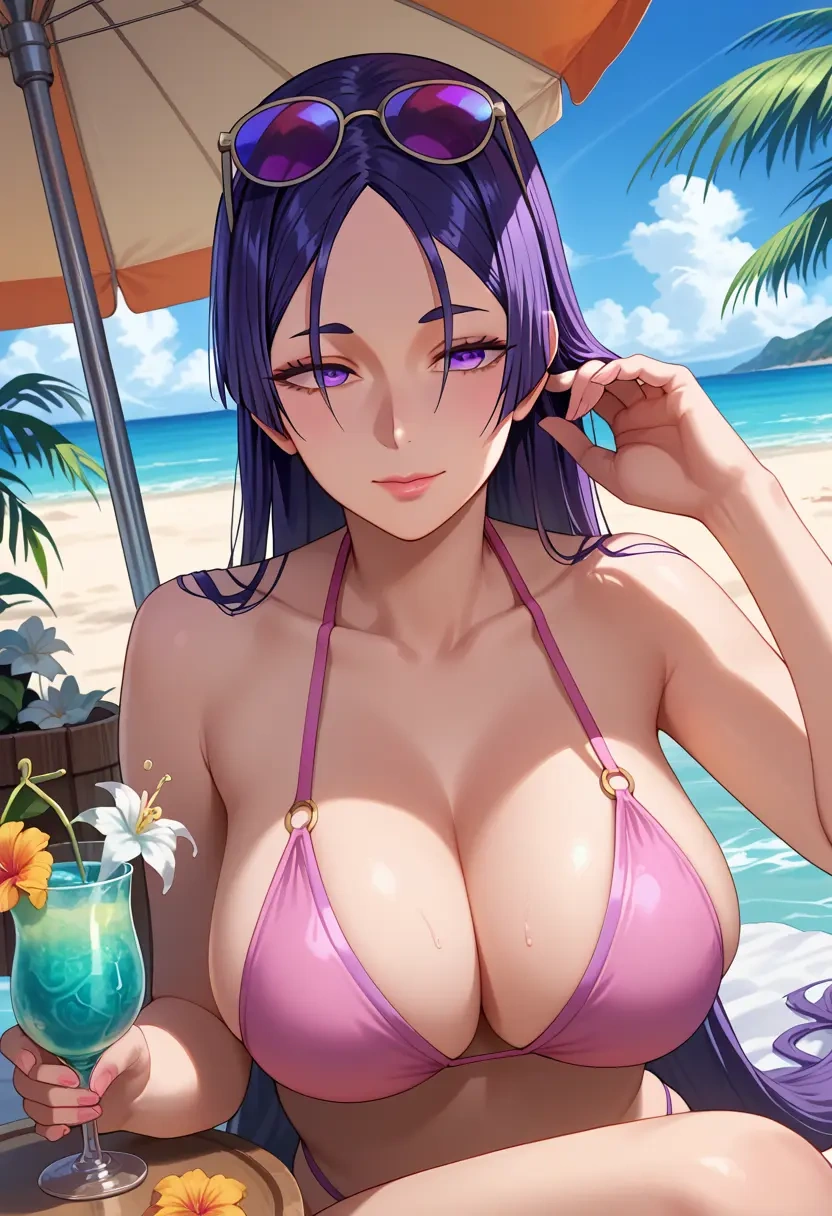 fate_(series),minamoto_no_raikou_(fate),bikini  - 