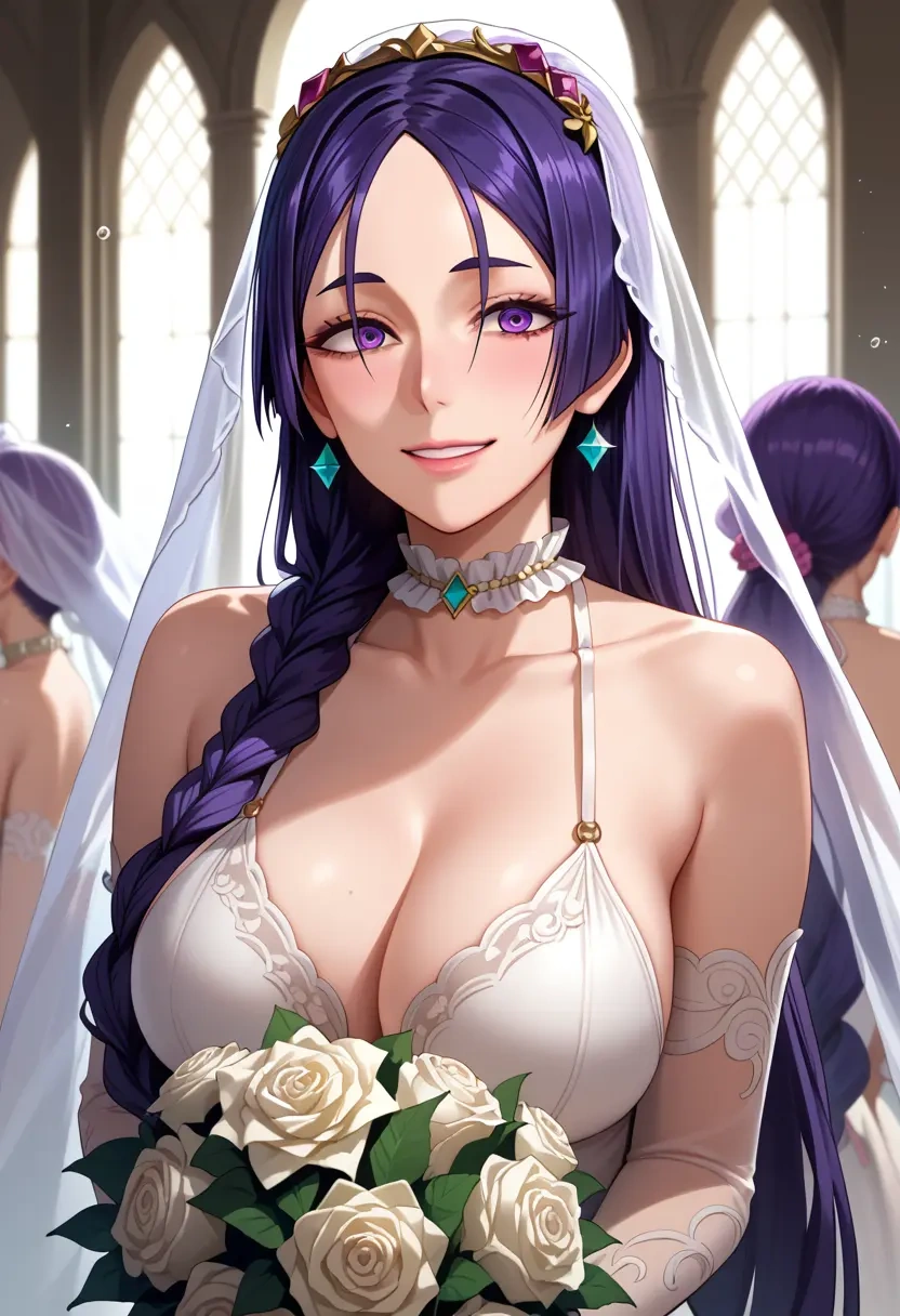 fate_(series),minamoto_no_raikou_(swimsuit_lancer)_(fate),wedding  - 