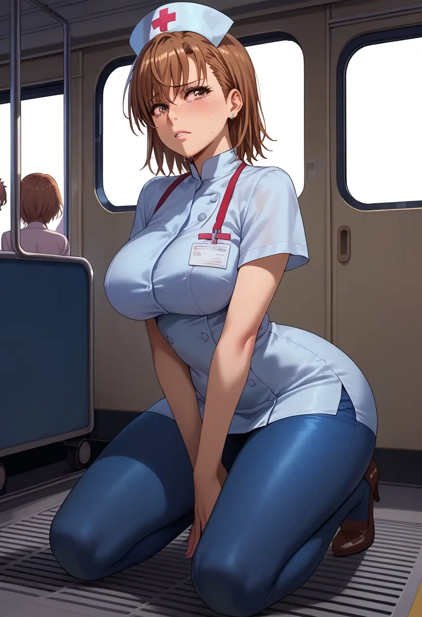 toaru_majutsu_no_index,misaka_mikoto,nurse  - 