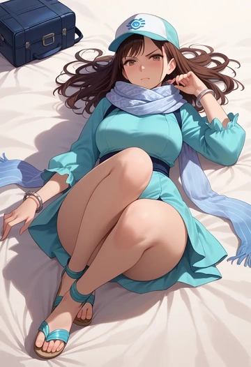 kimi_no_na_wa,miyamizu_mitsuha,spring,elegant woman,bodycon dress  - AI generated anime art