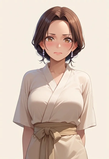 kimi_no_na_wa,miyamizu_mitsuha,graphic tee,dolphin shorts  - AI generated anime art