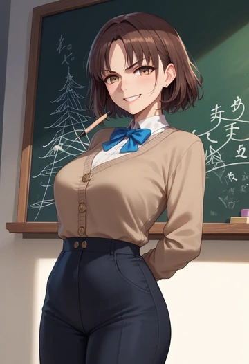 fate_(series),miyu_edelfelt,teacher, sweater  - AI generated anime art