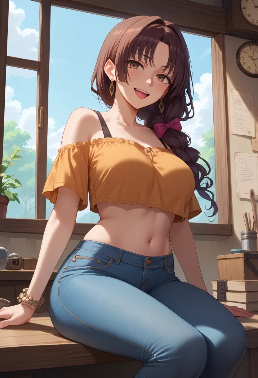 fate_(series),miyu_edelfelt,crop top  - 