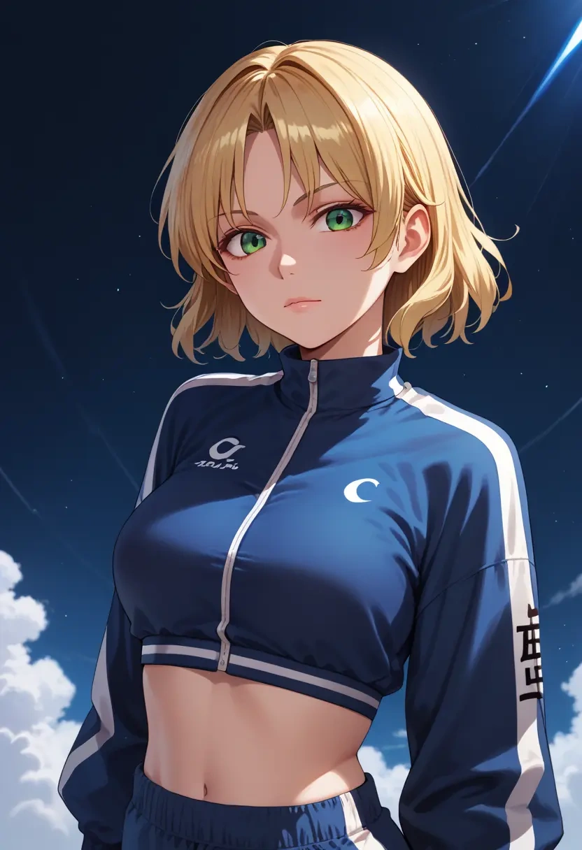 touhou,mizuhashi_parsee,athletic,track suit  - 