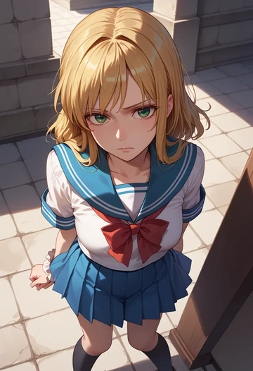 touhou,mizuhashi_parsee,sailor, uniform  - AI generated anime art