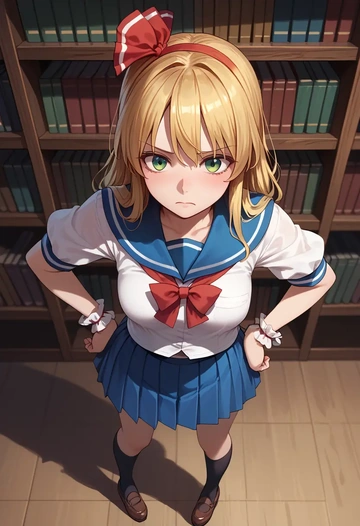 touhou,mizuhashi_parsee,sailor, uniform  - AI generated anime art