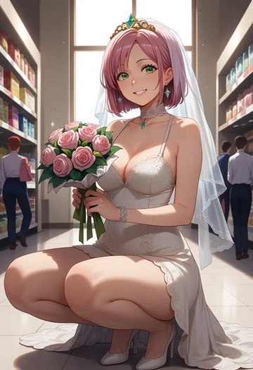 aria_(manga),mizunashi_akari,wedding  - AI generated anime art