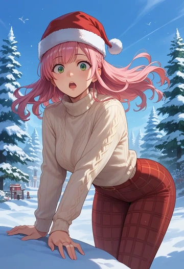 aria_(manga),mizunashi_akari,Christmas  - AI generated anime art