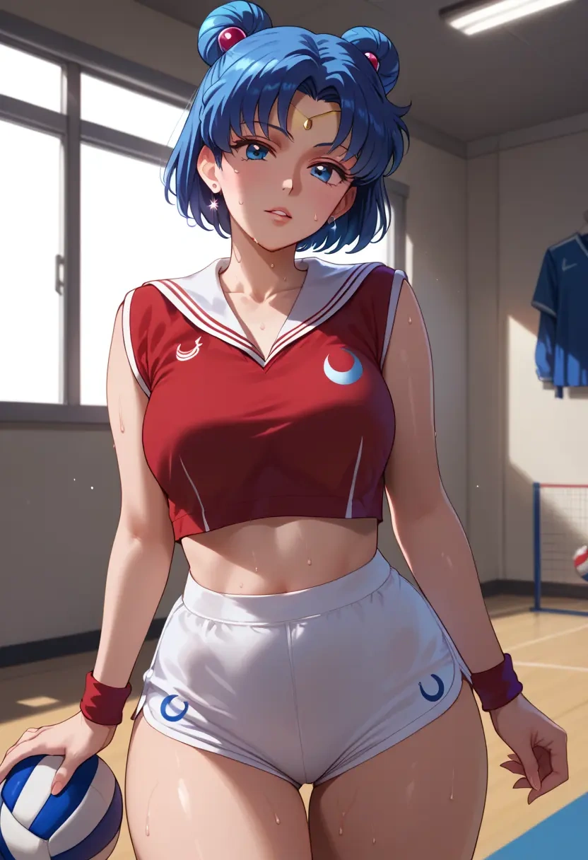 bishoujo_senshi_sailor_moon,mizuno_ami,volleyball uniform  - 