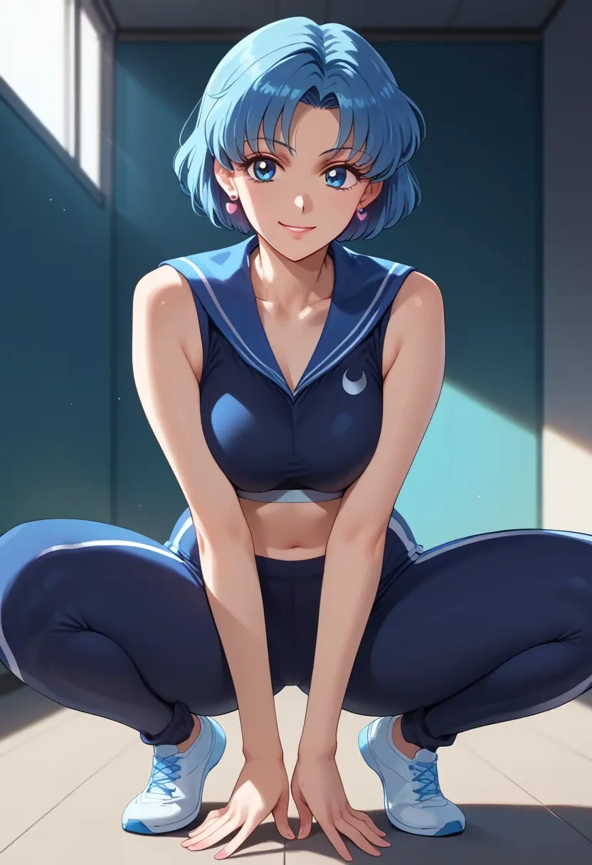 bishoujo_senshi_sailor_moon,mizuno_ami,athletic,track suit  - 