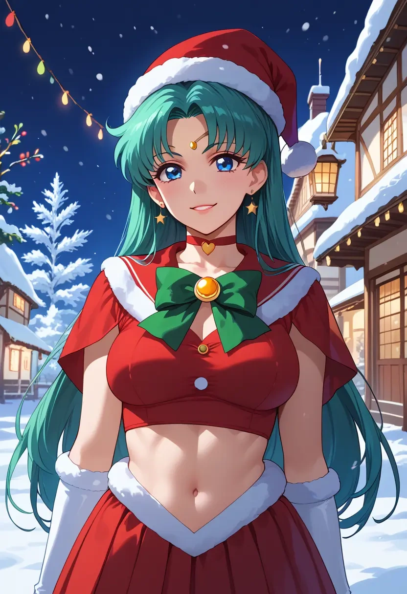 bishoujo_senshi_sailor_moon,mizuno_ami,Christmas,dress  - 