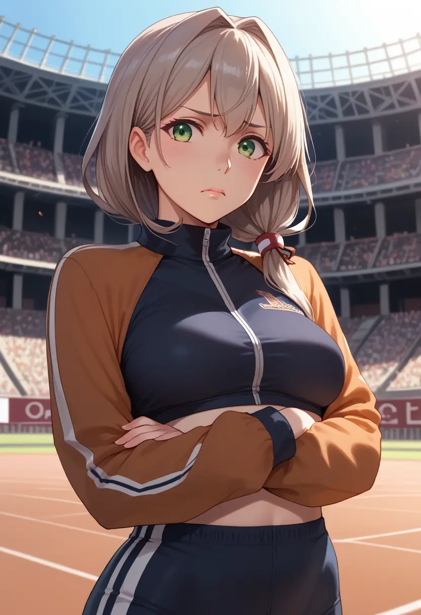 kantai_collection,mogami_(kancolle),athletic,track suit  - 