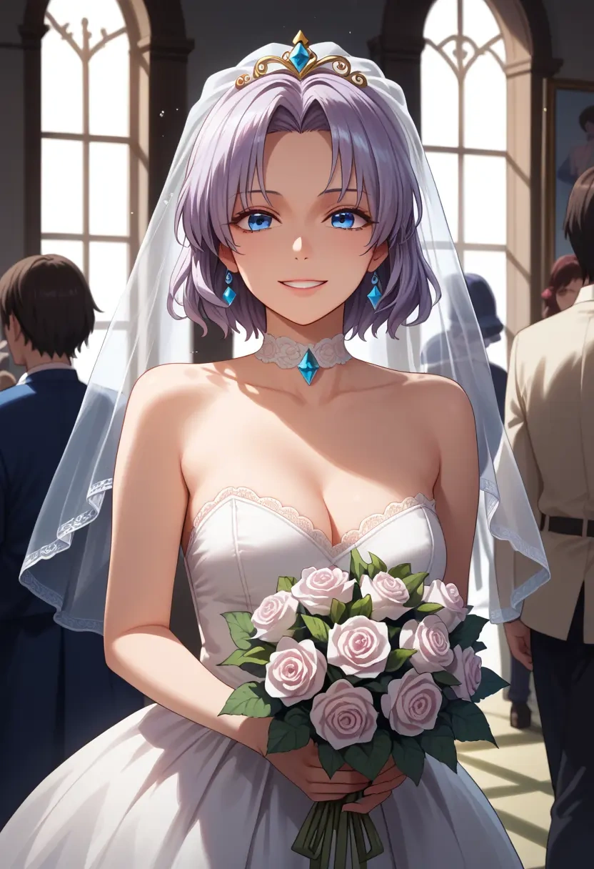 touhou,mononobe_no_futo,wedding  - 