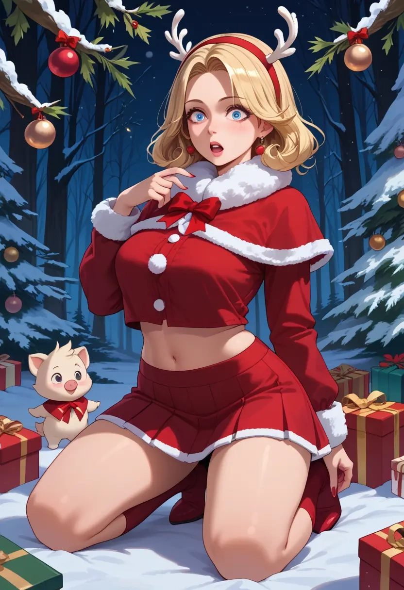 final_fantasy,moogle,Christmas,skirt  - 