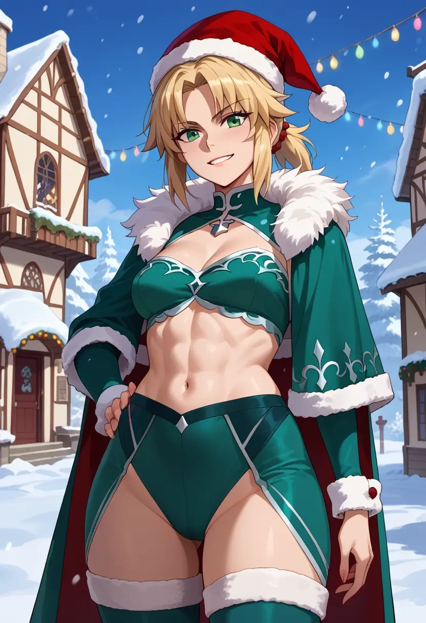 fate_(series),mordred_(fate),Christmas,dress  - 