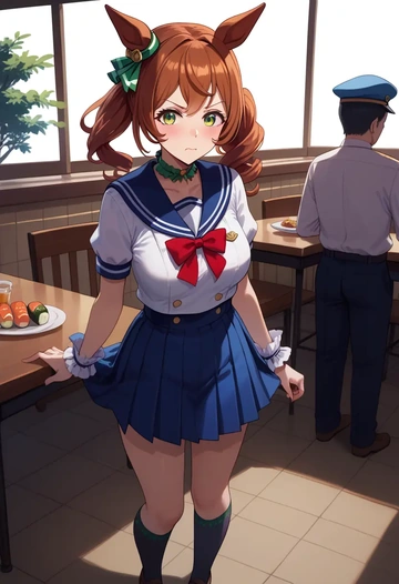 umamusume,mr._c.b._(umamusume),sailor, uniform  - AI generated anime art