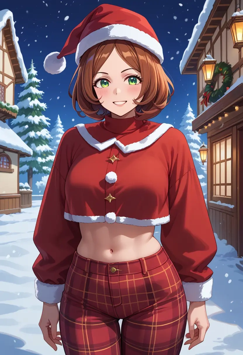 umamusume,mr._c.b._(umamusume),Christmas,plaid trousers  - 