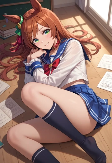 umamusume,mr._c.b._(umamusume),sailor, uniform  - AI generated anime art