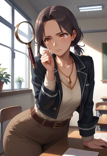 kantai_collection,murakumo_(kancolle),detective  - AI generated anime art