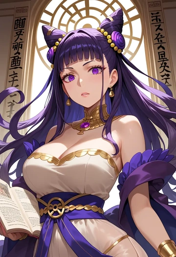 fate_(series),murasaki_shikibu_(fate),Egyptian  - AI generated anime art