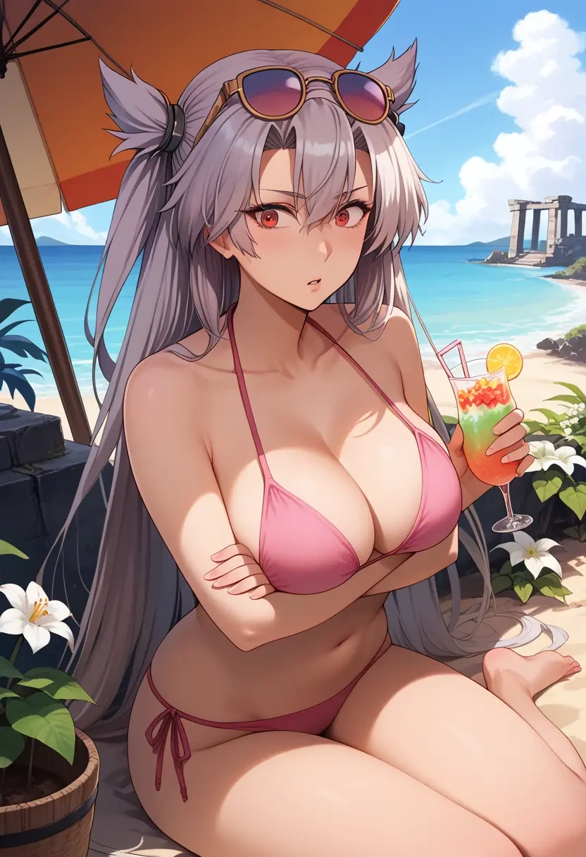 kantai_collection,musashi_kai_ni_(kancolle),bikini  - 