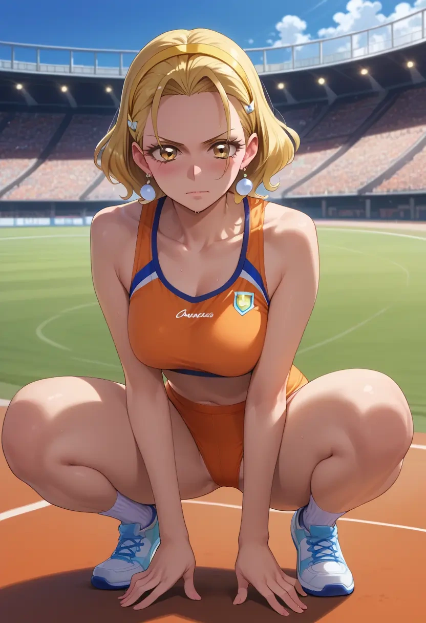 precure,myoudouin_itsuki,athletic  - 