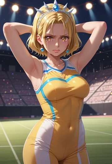 precure,myoudouin_itsuki,athletic  - AI generated anime art