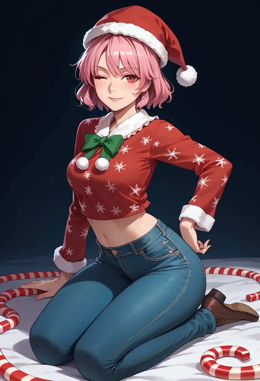 touhou,mystia_lorelei,Christmas  - 