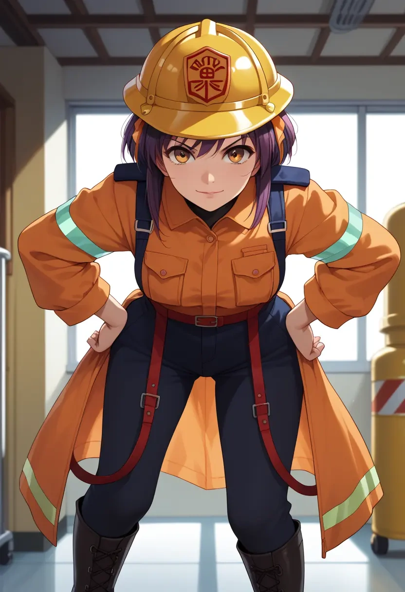 suzumiya_haruhi_no_yuuutsu,nagato_yuki,firefighter  - 