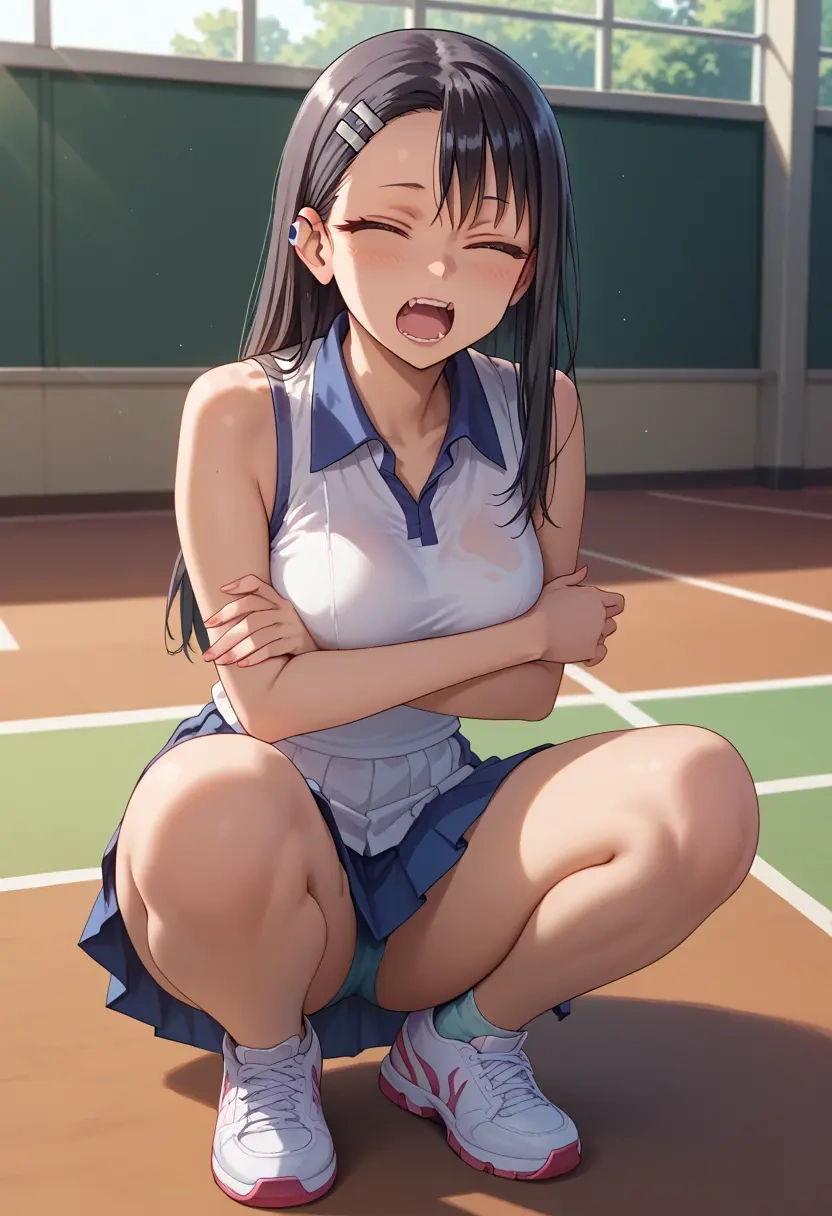 ijiranaide_nagatoro_san,nagatoro_hayase,tennis skirt  - 