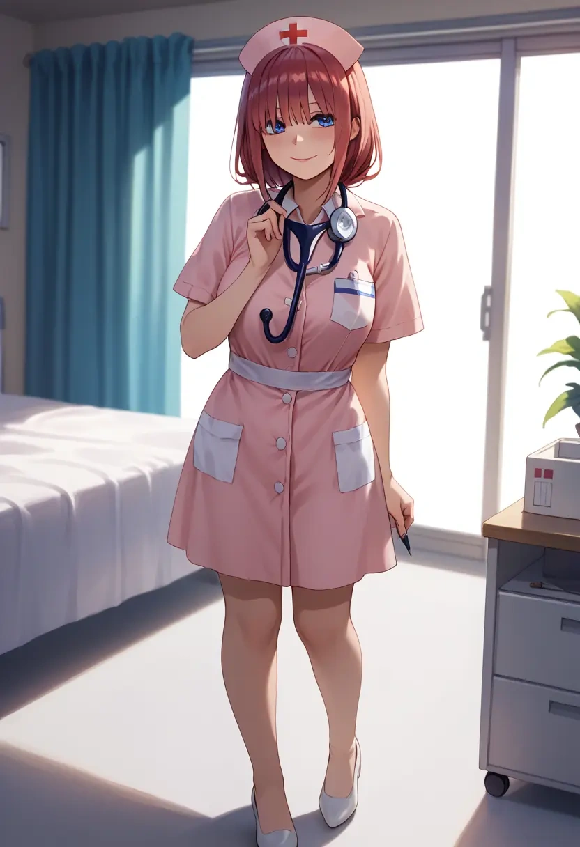 go_toubun_no_hanayome,nakano_itsuki,nurse  - 