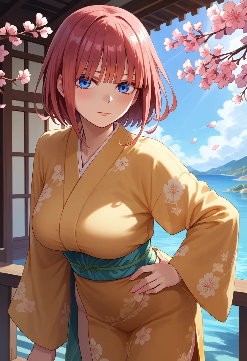 go_toubun_no_hanayome,nakano_itsuki,kimono  - 