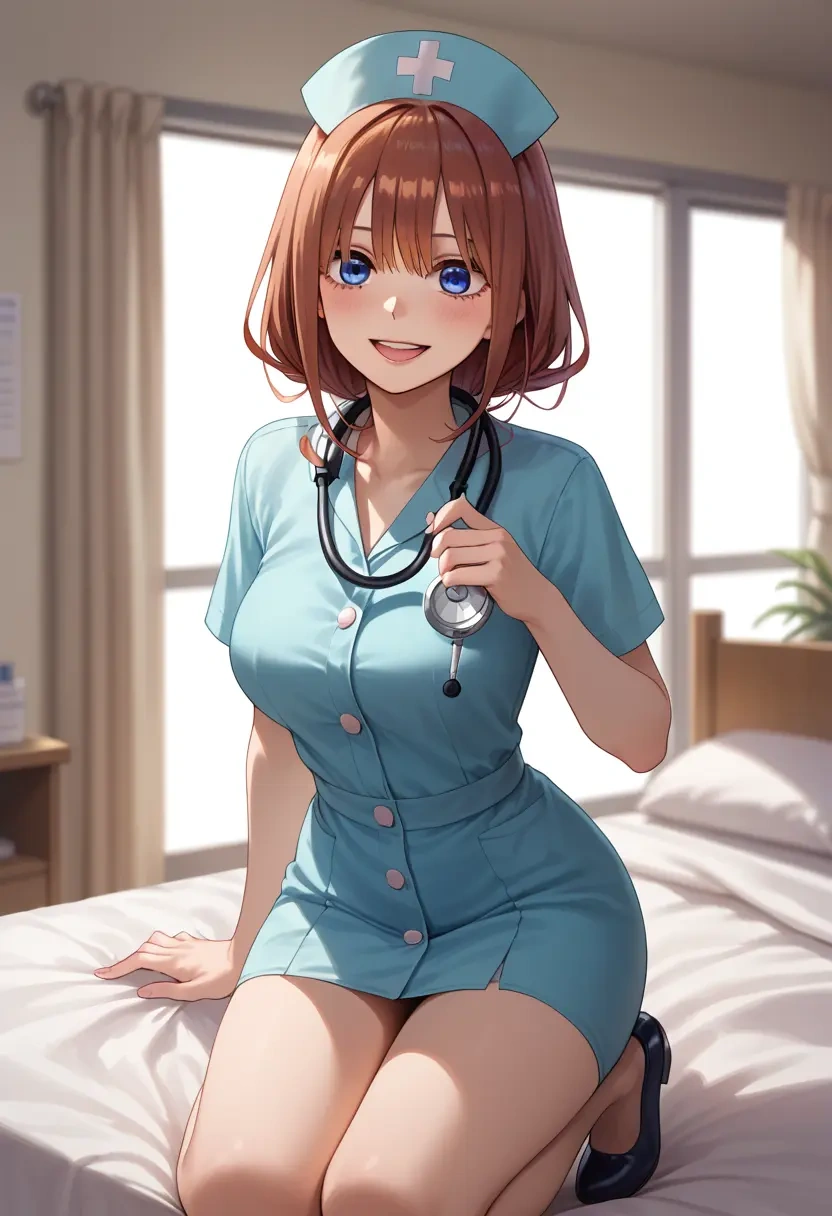 go_toubun_no_hanayome,nakano_miku,nurse  - 