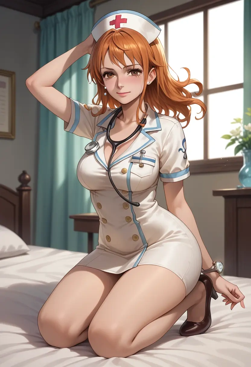 one_piece,nami_(one_piece),nurse  - 