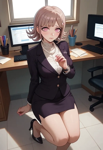 danganronpa_(series),nanami_chiaki,OL  - AI generated anime art