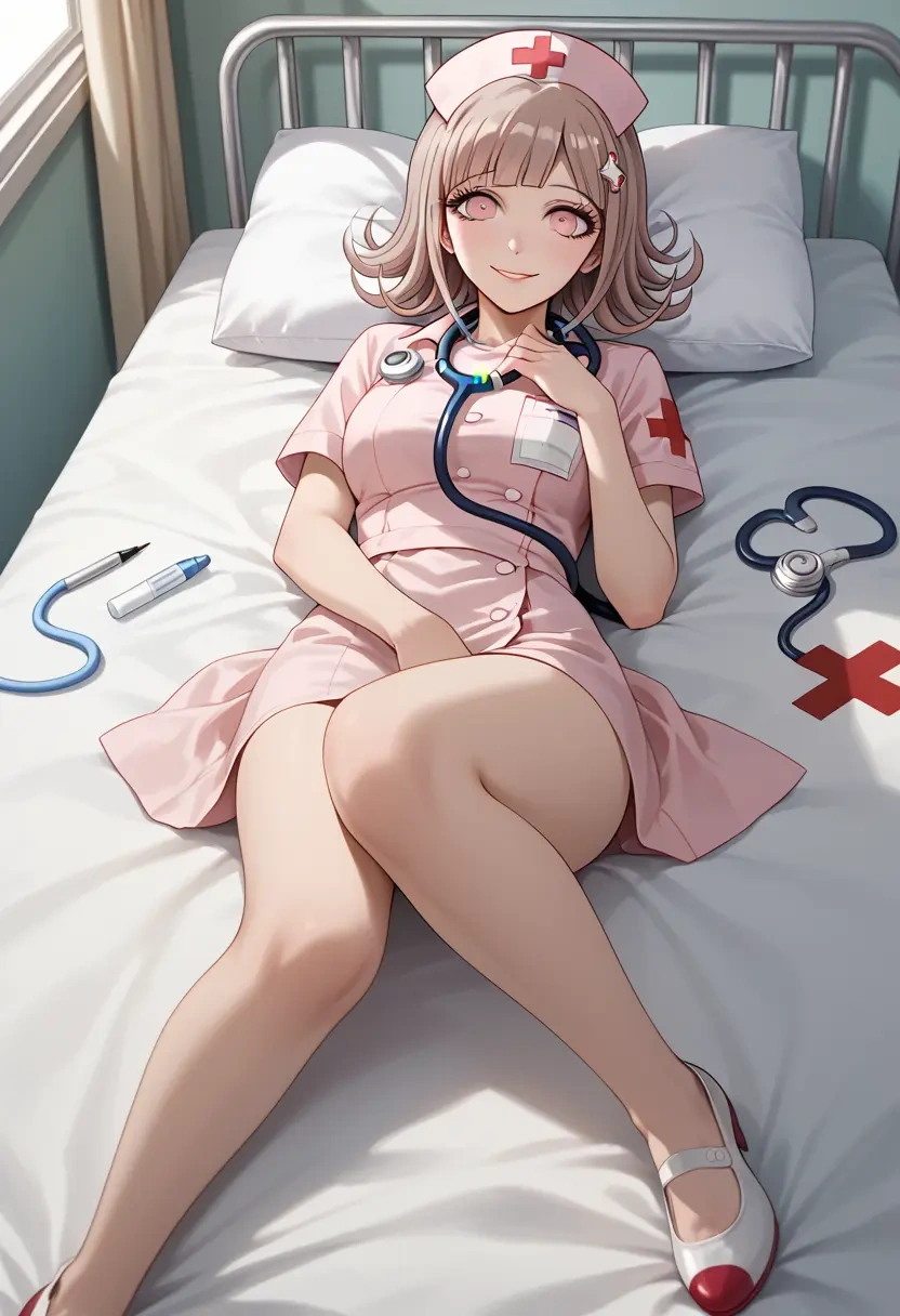 danganronpa_(series),nanami_chiaki,nurse  - 